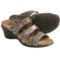 Romika Maui 01 Sandals - Leather (For Women) in Platinum