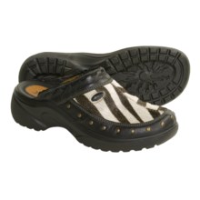 Romika Oslo 03 Mules - Nailhead Accent (For Women) in Zebra - Closeouts