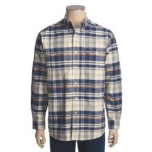 Roper Abilene Plaid Shirt - Long Sleeve (For Men) in Blue - Closeouts
