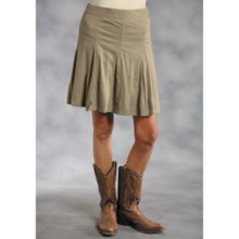 Roper Almost Heaven Skort - Cotton Jersey (For Women) in Green - Closeouts