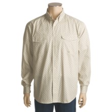 Roper Amarillo Fleur Foulard Print Shirt - Two-Pocket, Long Sleeve (For Men) in White - Closeouts
