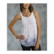Roper Denim Diva Floral Burnout Tank Top (For Women)