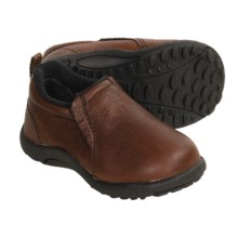 Roper High-Performance Shoes - Tumbled Leather Slip-Ons (For Infants) in Bay Brown - Closeouts
