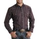 Roper Karman Quartz Stripe Shirt - Pearlized Snaps, Long Sleeve (For Tall Men)