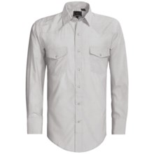 Roper Karman Shirt - Dobby, Long Sleeve (For Men) in Grey - Closeouts