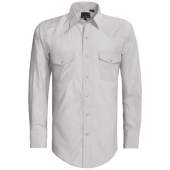 Roper Karman Shirt - Dobby, Long Sleeve (For Men) in Grey