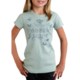 Roper Printed Knit T-Shirt - Ribbed Cotton, Short Sleeve (For Girls)