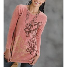Roper Royal Flush Shirt - Long Sleeve (For Women) in Red - Closeouts
