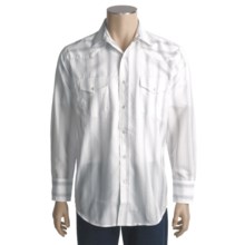 Roper Stripes and Checks Shirt - Long Sleeve (For Men) in Blue - Closeouts