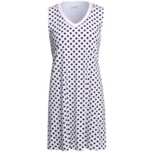Rosch Polka-Dot Nightshirt - Sleeveless (For Women) in White/Black - Closeouts