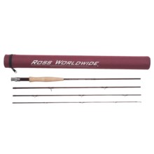 Ross Reels Diamond Series Fly Fishing Rod - 4-Piece, 3-6wt (For Women and Youth) in See Photo - Closeouts