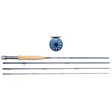 Ross Reels Journey Fly Fishing Outfit - 4-Piece, 4wt (For Youth) in Blue - Closeouts