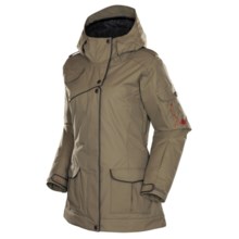 Rossignol Fire Long Jacket - Insulated (For Women) in Jungle - Closeouts