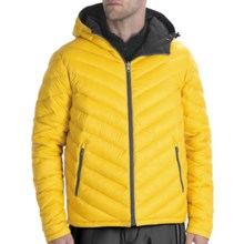 Rossignol Rapide Flannel Reversible Down Jacket - 550 Fill Power (For Men) in Pollen - Closeouts