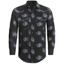 Rough Stock Reggio Vintage Shirt - Long Sleeve (For Men) in Black - Closeouts