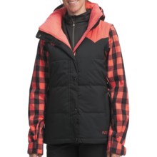 Roxy Cheyenne Jacket - 550 Fill Power, Removable Sleeves (For Women) in Blush - Closeouts