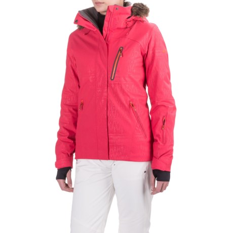 Roxy Jet Ski Premium Snowboard Jacket Waterproof Insulated For Women