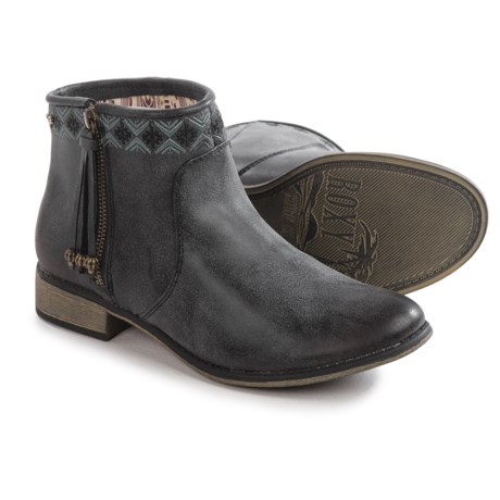 Roxy Sita Ankle Boots Vegan Leather For Women