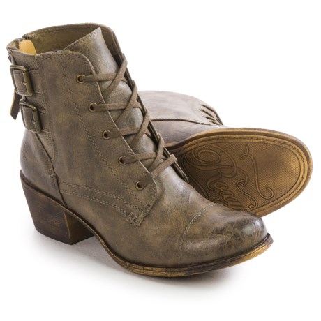 Roxy Yuma Ankle Boots Vegan Leather For Women