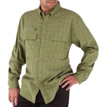 Royal Robbins Austin Pass Plaid Shirt - Long Sleeve (For Men) in Aloe - Closeouts