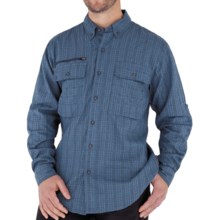 Royal Robbins Austin Pass Plaid Shirt - Long Sleeve (For Men) in Eclipse - Closeouts