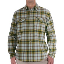 Royal Robbins Blackrock Plaid Shirt - Long Sleeve (For Men) in Limestone - Closeouts