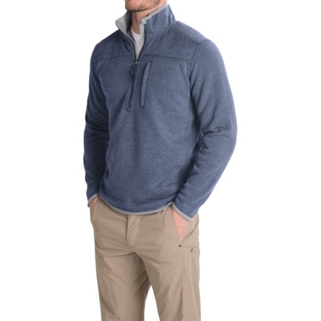 Royal Robbins Blue Ridge Fleece Pullover Jacket UPF 50+, Zip Neck (For Men)