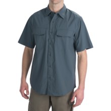 Royal Robbins Boundary Shirt - UPF 30+, Short Sleeve (For Men) in Slate - Closeouts