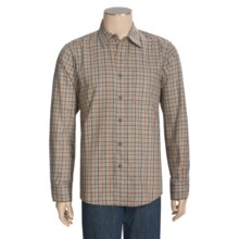 Royal Robbins Brickline Plaid Shirt - Long Sleeve (For Men) in Obsidian - Closeouts