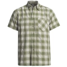 Royal Robbins Bridgeport Plaid Shirt - UPF 40+, Short Sleeve (For Men) in Aloe - Closeouts