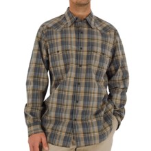 Royal Robbins Clint Plaid Shirt - Long Sleeve (For Men) in Slate - Closeouts