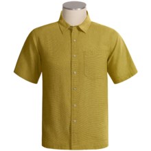 Royal Robbins Cool Mesh Shirt - Cross-Dyed, Short Sleeve (For Men) in Swamp - Closeouts