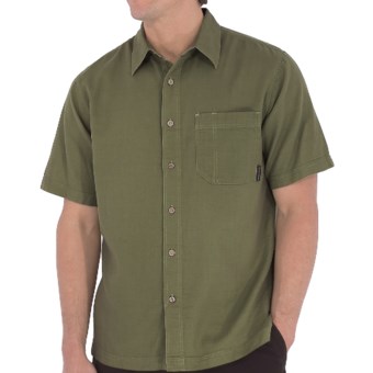 Royal Robbins Cool Mesh Shirt - Short Sleeve (For Men) in Dark Aloe