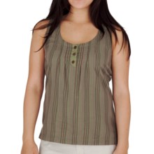 Royal Robbins Cool Mesh Stripe Tank Top (For Women) in Aloe - Closeouts