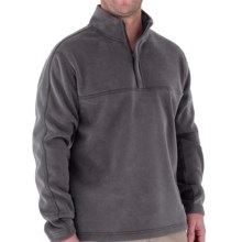 Royal Robbins Desert Knit Plus Pullover - UPF 50+, Zip Neck, Long Sleeve (For Men) in Charcoal - Closeouts
