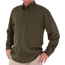 Royal Robbins Desert Pucker UPF Shirt - Sand Washed, Long Sleeve (For Men) in Timber - Closeouts