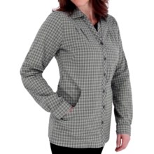 Royal Robbins Discovery Lite Stretch Plaid Jacket - UPF 30+ (For Women) in Pewter - Closeouts