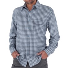 Royal Robbins Echo Canyon Plaid Shirt - UPF 40+, Roll-Up Long Sleeve (For Men) in Eclipse - Closeouts