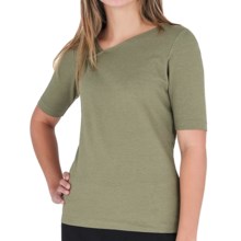 Royal Robbins Essential Peak Shirt - UPF 50+, Elbow Sleeve (For Women) in Aloe - Closeouts
