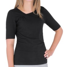 Royal Robbins Essential Peak Shirt - UPF 50+, Elbow Sleeve (For Women) in Jet Black - Closeouts