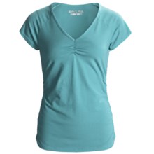 Royal Robbins Essential Stretch Jersey Shirt - UPF 50+, Lightweight Short Sleeve (For Women) in Nile Blue - Closeouts
