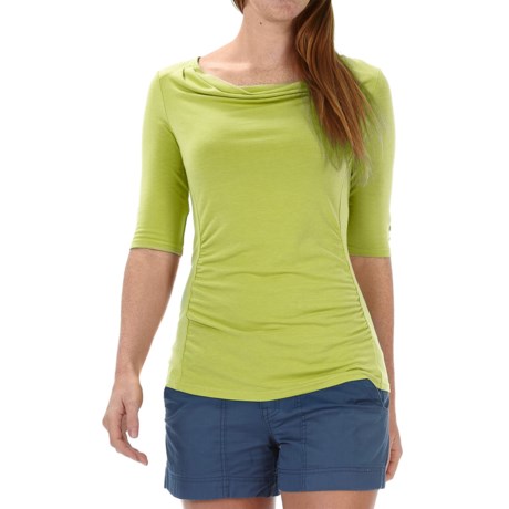 Royal Robbins Essential TENCELR Shirt UPF 50 Elbow Sleeve For Women