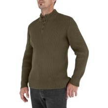 Royal Robbins Everest Button Mock Sweater (For Men) in Tundra - Closeouts