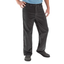 Royal Robbins Hi Livin’ Corduroy Pants - UPF 50+ (For Men) in Obsidian - Closeouts