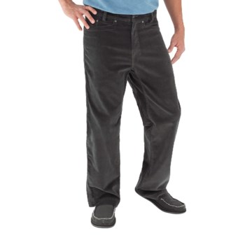 Royal Robbins Hi Livin’ Corduroy Pants - UPF 50+ (For Men) in Obsidian