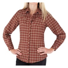 Royal Robbins High Noon Plaid Shirt - Long Sleeve (For Women) in Ember - Closeouts