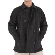 Royal Robbins Kaden Pea Coat Jacket (For Men) in Jet Black - Closeouts