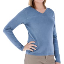 Royal Robbins Kick Back Crossover Shirt - Long Sleeve (For Women) in Waterfall - Closeouts