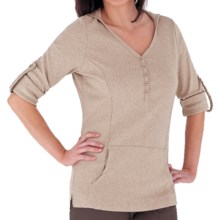 Royal Robbins Kick Back Hoodie Shirt - UPF 50+, Long Sleeve (For Women) in Oatmeal - Closeouts