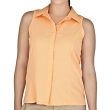 Royal Robbins LT Expedition Shirt - UPF 50+, Sleeveless (For Women) in Cantaloupe - Closeouts
